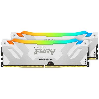     DDR5 32GB (2x16GB) 7600 MHz Renegade RGB White XMP Kingston Fury (ex.HyperX) (KF576C38RWAK2-32) -  4