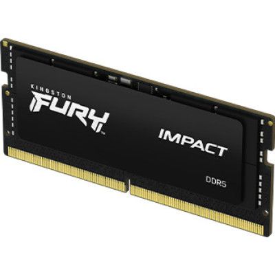     SoDIMM DDR5 16GB 6000 MHz Impact XMP Kingston Fury (ex.HyperX) (KF560S38IB-16) -  2