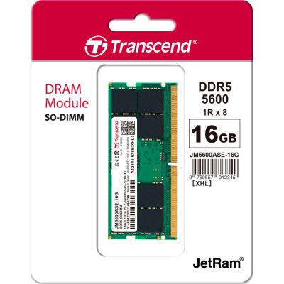  '   SoDIMM DDR5 32GB 5600 MHz JetRam Transcend (JM5600ASE-32G) -  2