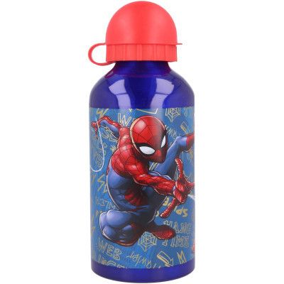 - Stor Marvel - Spiderman Graffiti, Aluminium Bottle 500 ml (Stor-37939) -  1