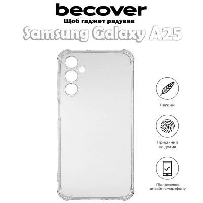     BeCover Anti-Shock Samsung Galaxy A25 SM-A256 5G Clear (710541) -  4