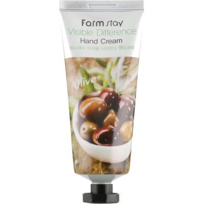    FarmStay Visible Difference Hand Cream Olive    100  (8809338560062) -  1