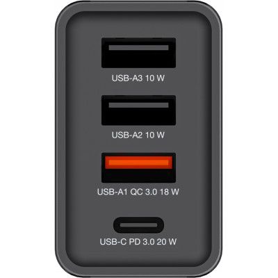   Verbatim USB 30W PD3.0 4-ports black (49700) -  3