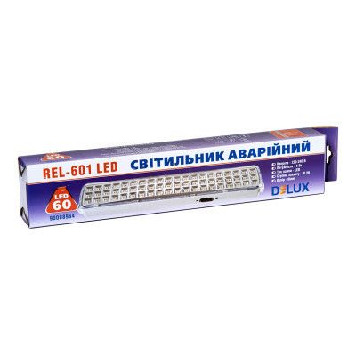  Delux REL-601 (3.7V2Ah) 60 LED 4W (90016961) -  3