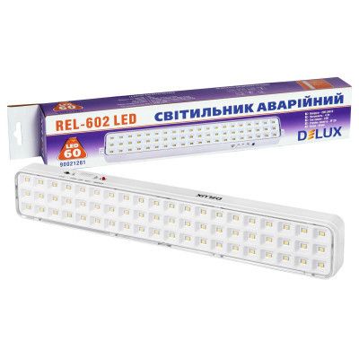  Delux REL-602 (3.7V2Ah) 60 LED 4W (90021261) -  3