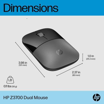  HP Z3700 Dual Wireless/Bluetooth Silver (758A9AA) -  6