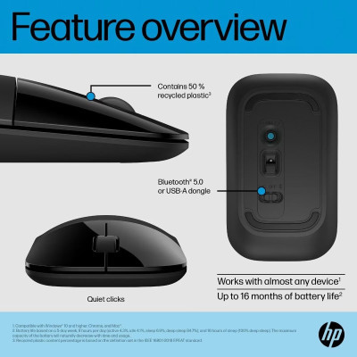  HP Z3700 Dual Wireless/Bluetooth Black (758A8AA) -  8