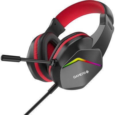  GamePro HS311 RGB Black/Red (HS311) -  3