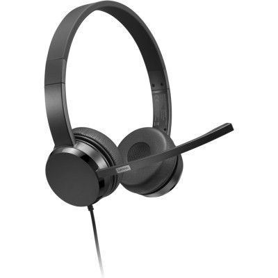  Lenovo USB-A Wired Stereo On-Ear Black (4XD1K18260) -  4