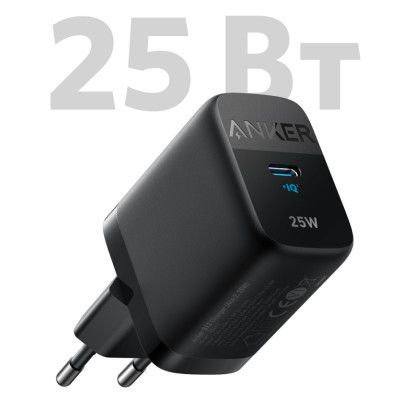   Anker PowerPort 312 - 25W USB-C Black (A2642G11) -  1