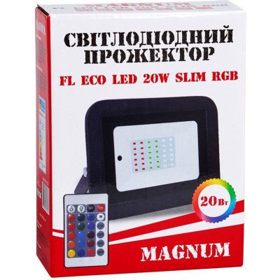  MAGNUM FL ECO LED 20 slim_RGB IP65 (90018140) -  4