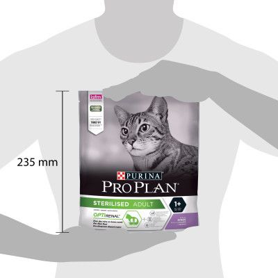     Purina Pro Plan Sterilised Adult 1+   400  (7613033564673) -  3