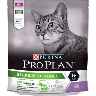     Purina Pro Plan Sterilised Adult 1+   400  (7613033564673) -  1