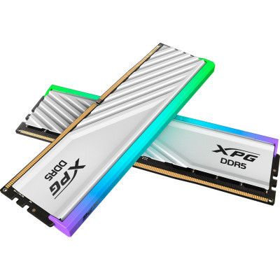  '  ' DDR5 48GB (2x24GB) 6000 MHz XPG Lancer Blade RGB White ADATA (AX5U6000C3024G-DTLABRWH) -  3