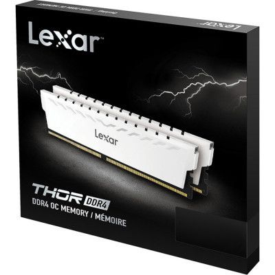     DDR4 16GB (2x8GB) 3600 MHz Thor White Lexar (LD4BU008G-R3600GDWG) -  7