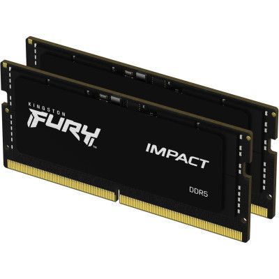  '   SoDIMM DDR5 32GB (2x16GB) 6400 MHz Impact Kingston Fury (ex.HyperX) (KF564S38IBK2-32) -  3