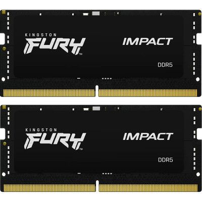  '   SoDIMM DDR5 32GB (2x16GB) 6400 MHz Impact Kingston Fury (ex.HyperX) (KF564S38IBK2-32) -  1