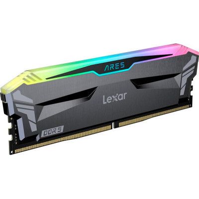  '  ' DDR5 32GB (2x16GB) 6800 MHz Ares RGB Black Lexar (LD5U16G68C34LA-RGD) -  2