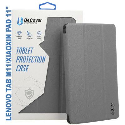    BeCover Smart Case Lenovo Tab M11 (2024) TB-TB330FU/Xiaoxin Pad 11 (2024) 11" Gray (710753) -  1