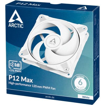    Arctic P12 MAX 120MM White (ACFAN00293A) -  4