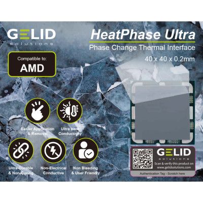  Gelid Solutions HeatPhase Ultra for AMD CPU (PH-GC-01-A) -  2