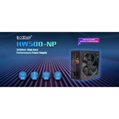   PcCooler 500W (HW500-NP) -  6