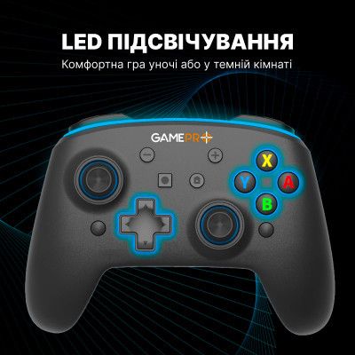  GamePro MG1200 Wireless Black-Blue (MG1200) -  3