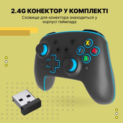  GamePro MG1200 Wireless Black-Blue (MG1200) -  9