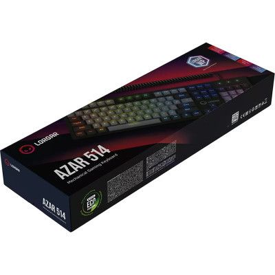  Lorgar Azar 514 RGB USB UA Black (LRG-GK514B-UA) -  5