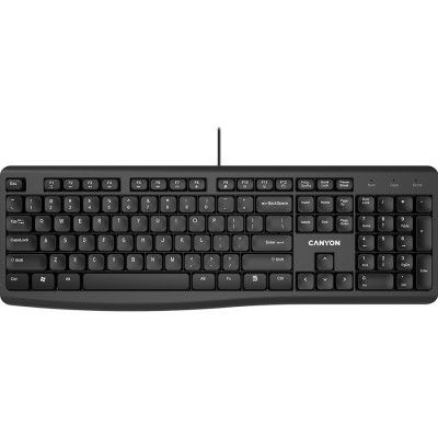  Canyon KB-50 Slim USB UA Black (CNE-CKEY5) -  2