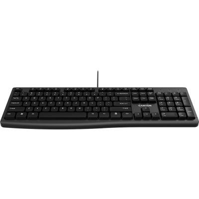  Canyon KB-50 Slim USB UA Black (CNE-CKEY5) -  3