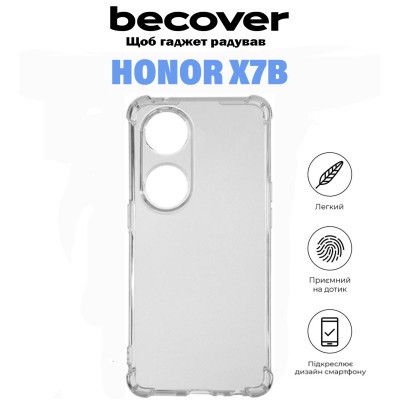     BeCover Anti-Shock Honor X7b Clear (710845) -  4