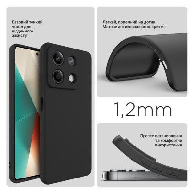     BeCover Xiaomi Redmi Note 13 Pro 5G Black (710915) -  2