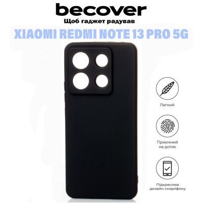     BeCover Xiaomi Redmi Note 13 Pro 5G Black (710915) -  5