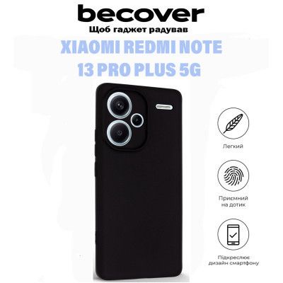     BeCover Xiaomi Redmi Note 13 Pro Plus 5G Black (710917) -  5