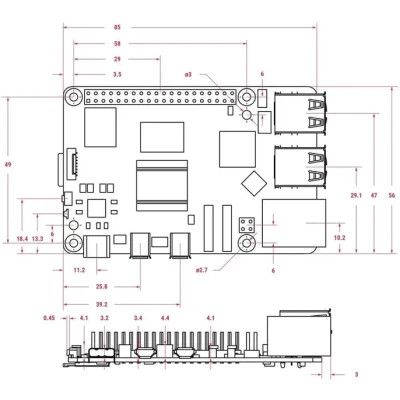   Raspberry Pi 5 4GB (RPI5-4GB) -  5