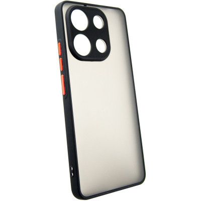     Dengos Matte Xiaomi Redmi Note 13 4G (black) (DG-TPU-MATT-140) -  2