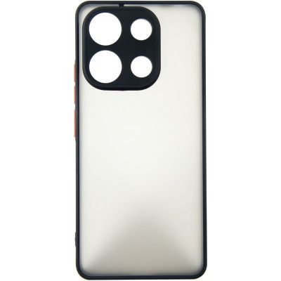     Dengos Matte Xiaomi Redmi Note 13 4G (black) (DG-TPU-MATT-140) -  1