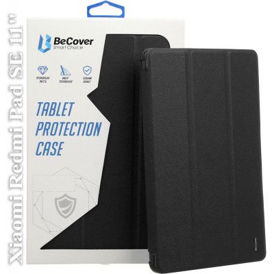    BeCover Soft Edge Stylus Mount Xiaomi Redmi Pad SE 11" Black (710780) -  1