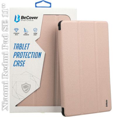    BeCover Soft Edge Stylus Mount Xiaomi Redmi Pad SE 11" Pink (710785) -  1