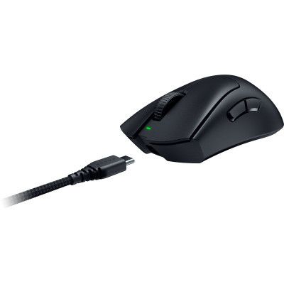  Razer DeathAdder V3 PRO Wireless & Mouse Dock Black (RZ01-04630300-R3WL) -  4