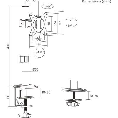   BRATECK LDT66-C01 -  11