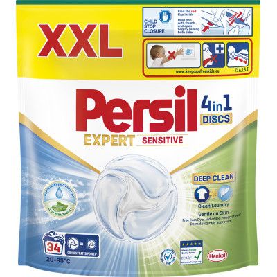    Persil 4in1 Discs Expert Sensitive Deep Clean 34 . (9000101801804) -  1