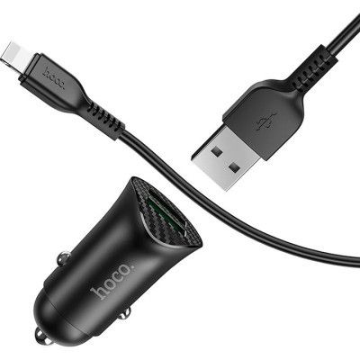   HOCO Z39 2xUSB Black (6931474735041) -  3