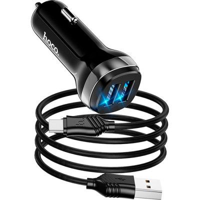   HOCO Z40 charger set (Type-C) 2xUSB Black (6931474739711) -  1