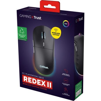  Trust GXT 926 Redex II Wireless/USB-A/USB-C Black (25126) -  7