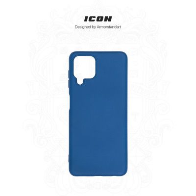     Armorstandart ICON Case Samsung A22 4G / M22 / M32 Dark Blue (ARM77051) -  3