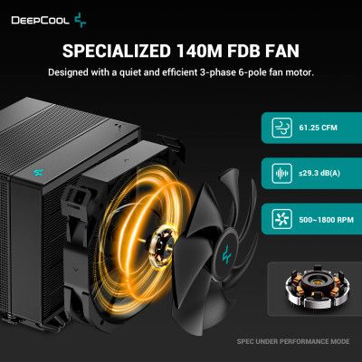    Deepcool Assassin 4S (R-ASN4S-BKGPMN-G) -  12