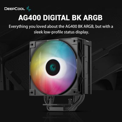    Deepcool AG400 DIGITAL BK ARGB -  11