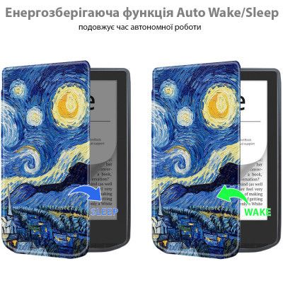     BeCover Smart Case PocketBook 629 Verse / 634 Verse Pro 6" Night (710980) -  3